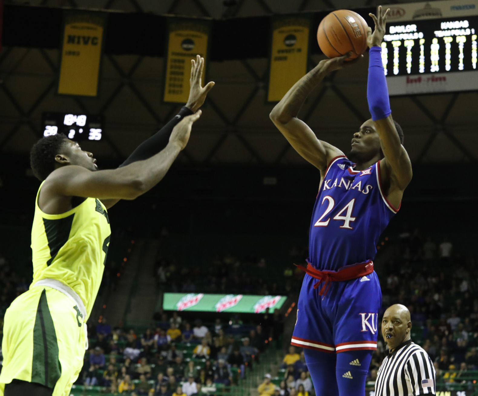 Kansas Baylor Basketball
